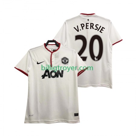 Billige Fotballdrakter Manchester United V PERSIE 20 2013 2014 Retro Tredjedraktsett Kortermet